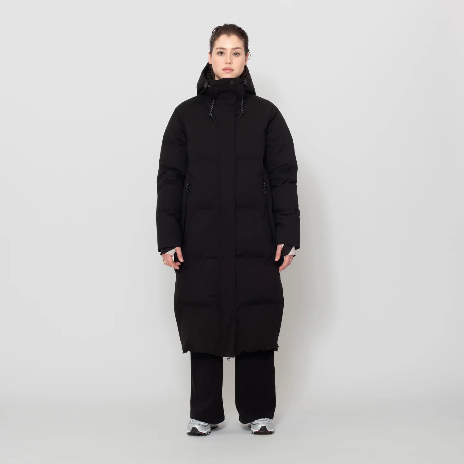 Black waterproof parka deals