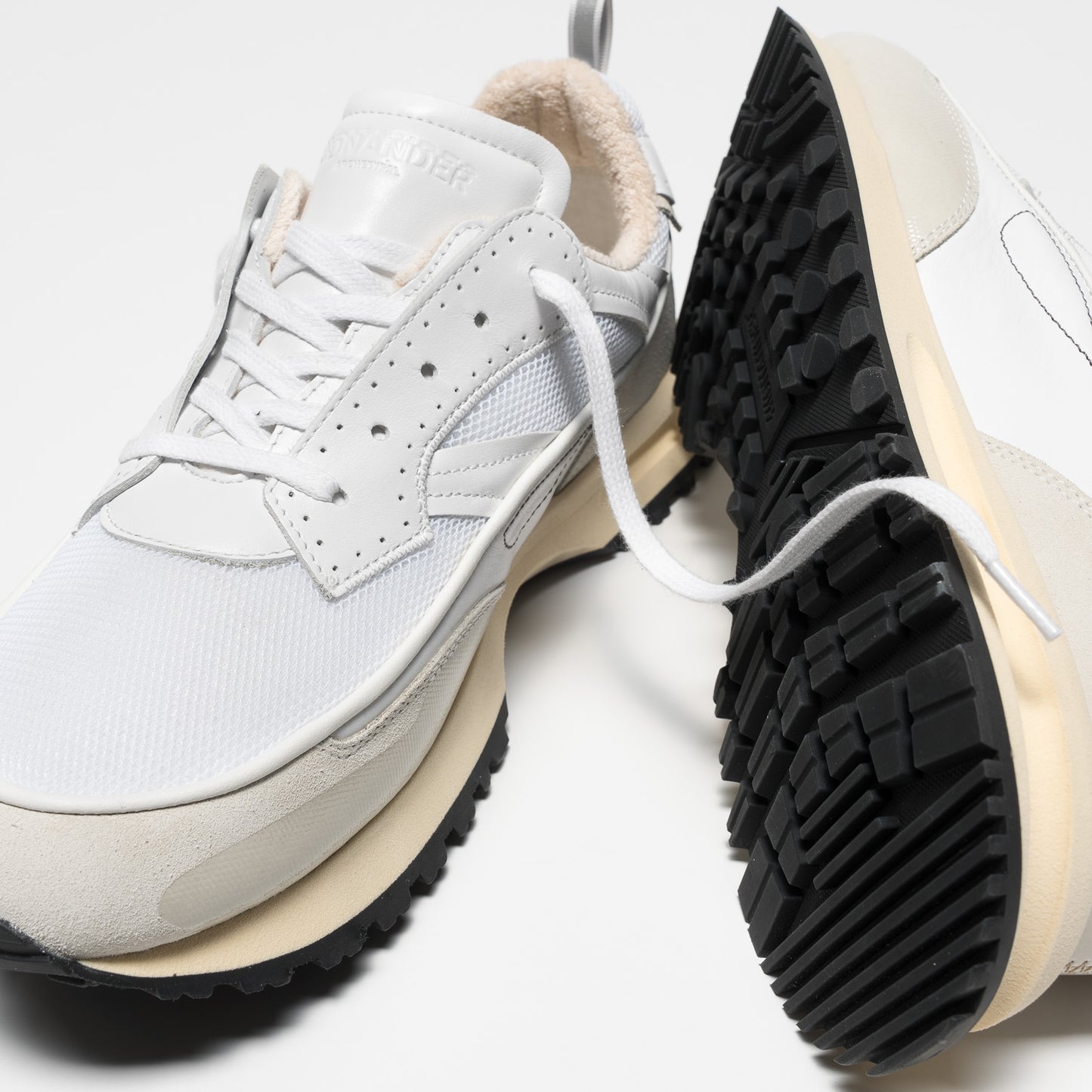 Threedome, All White, Sneaker