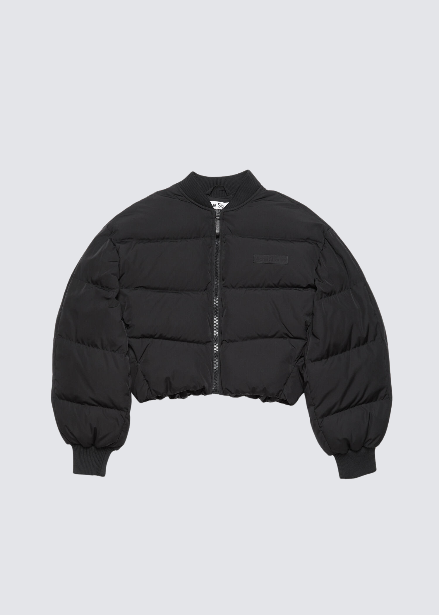 Acne Studios Bomber Puffer Washed Black Jacke