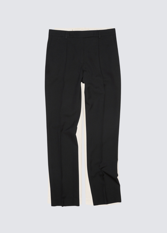 Fitted Suit, Black, Pants