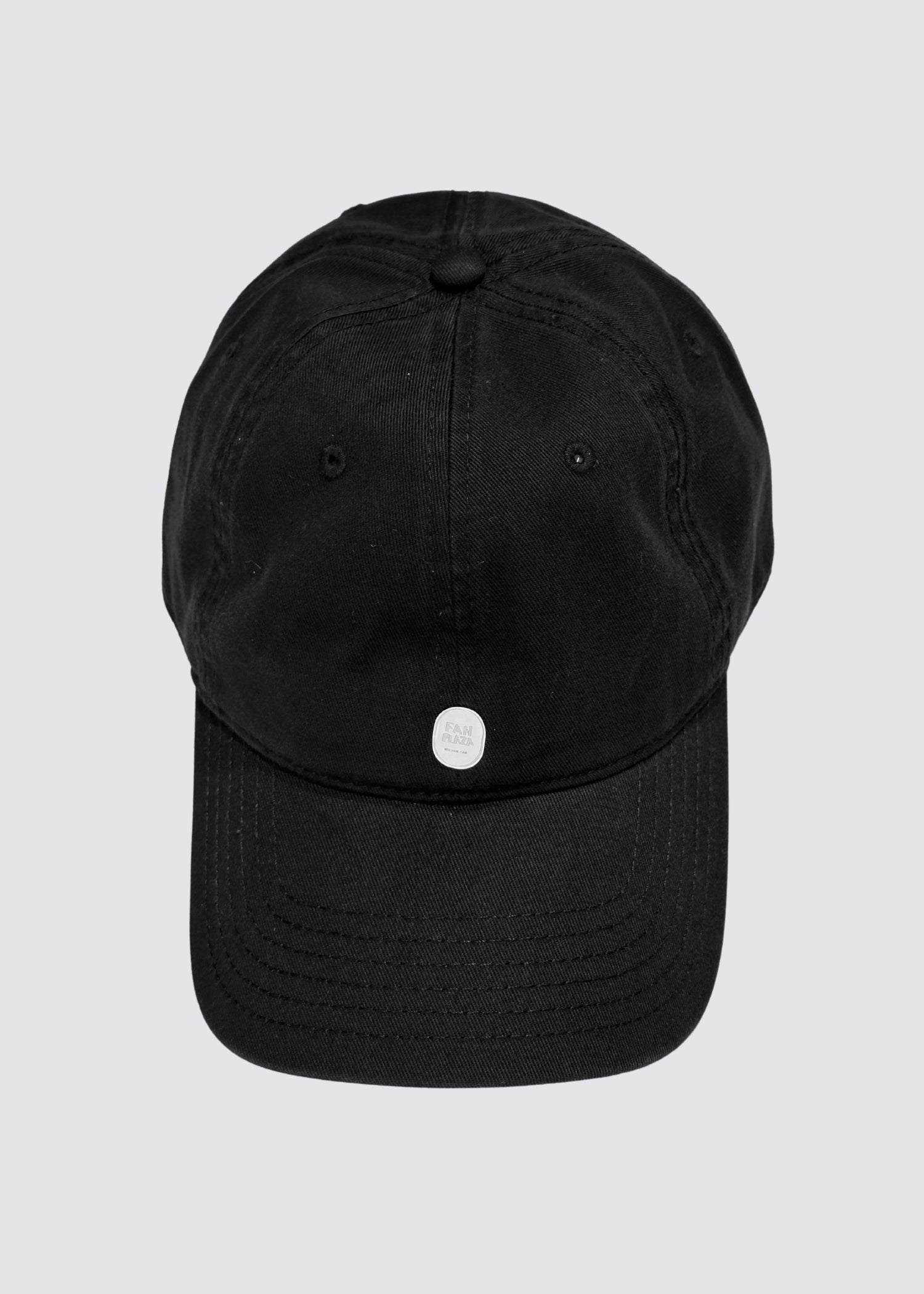 Black strapback baseball cap online