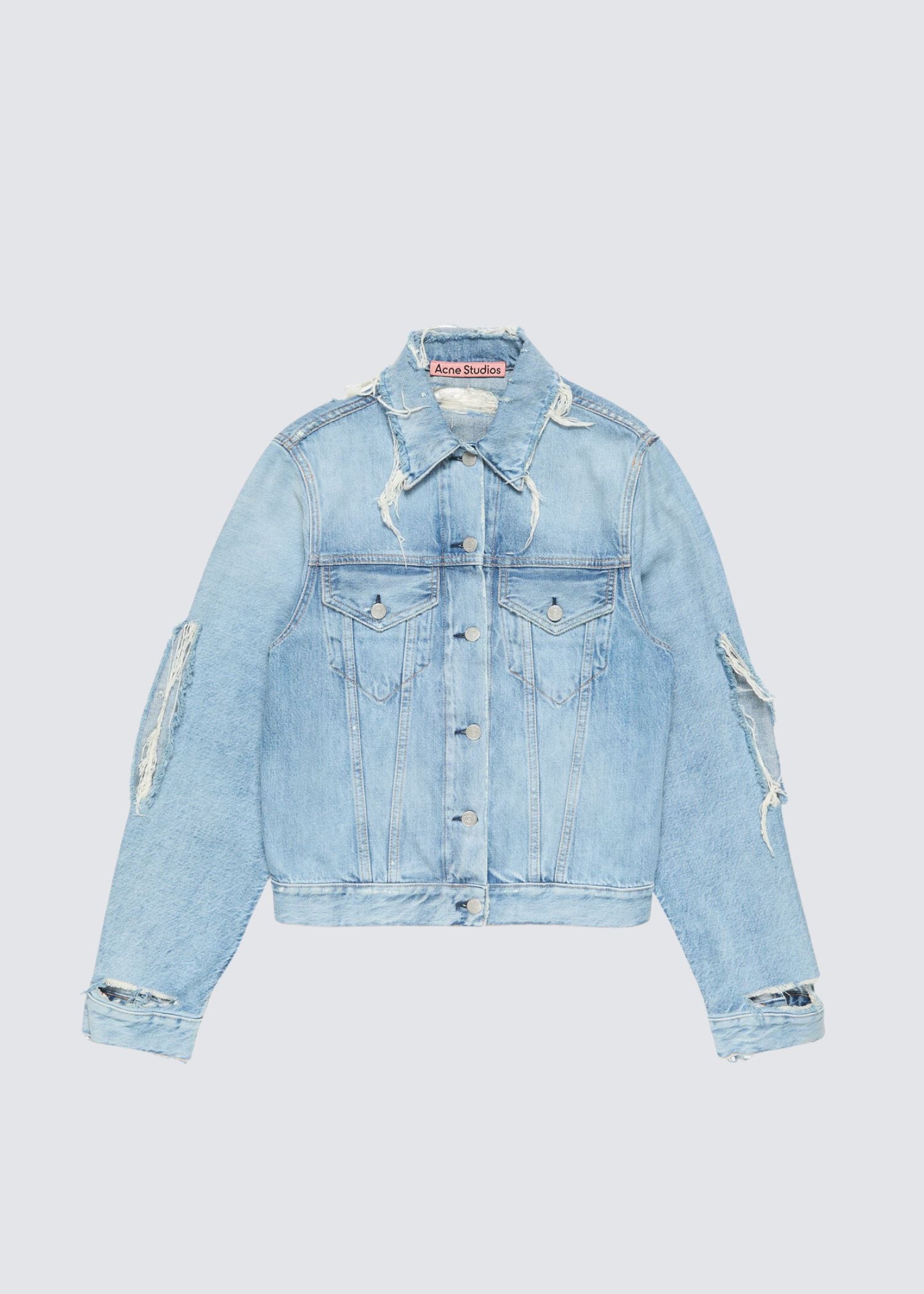 Acne Studios, FW23, Padded Denim Jacket, Light Blue, denim jacket