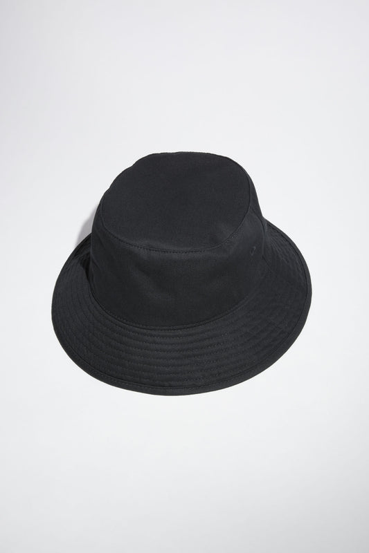 Fischerhut aus Twill, Black, Bucket Hat