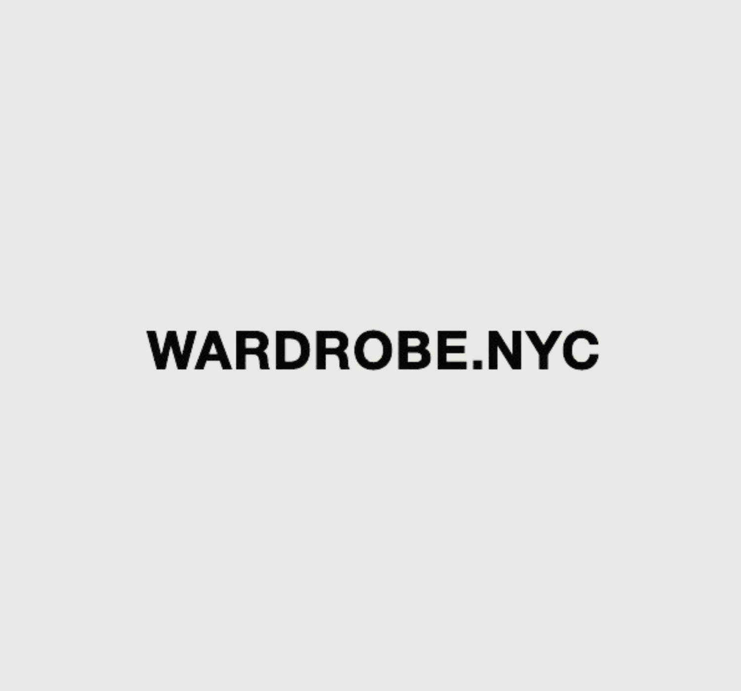 Wardrobe.NYC - Sale