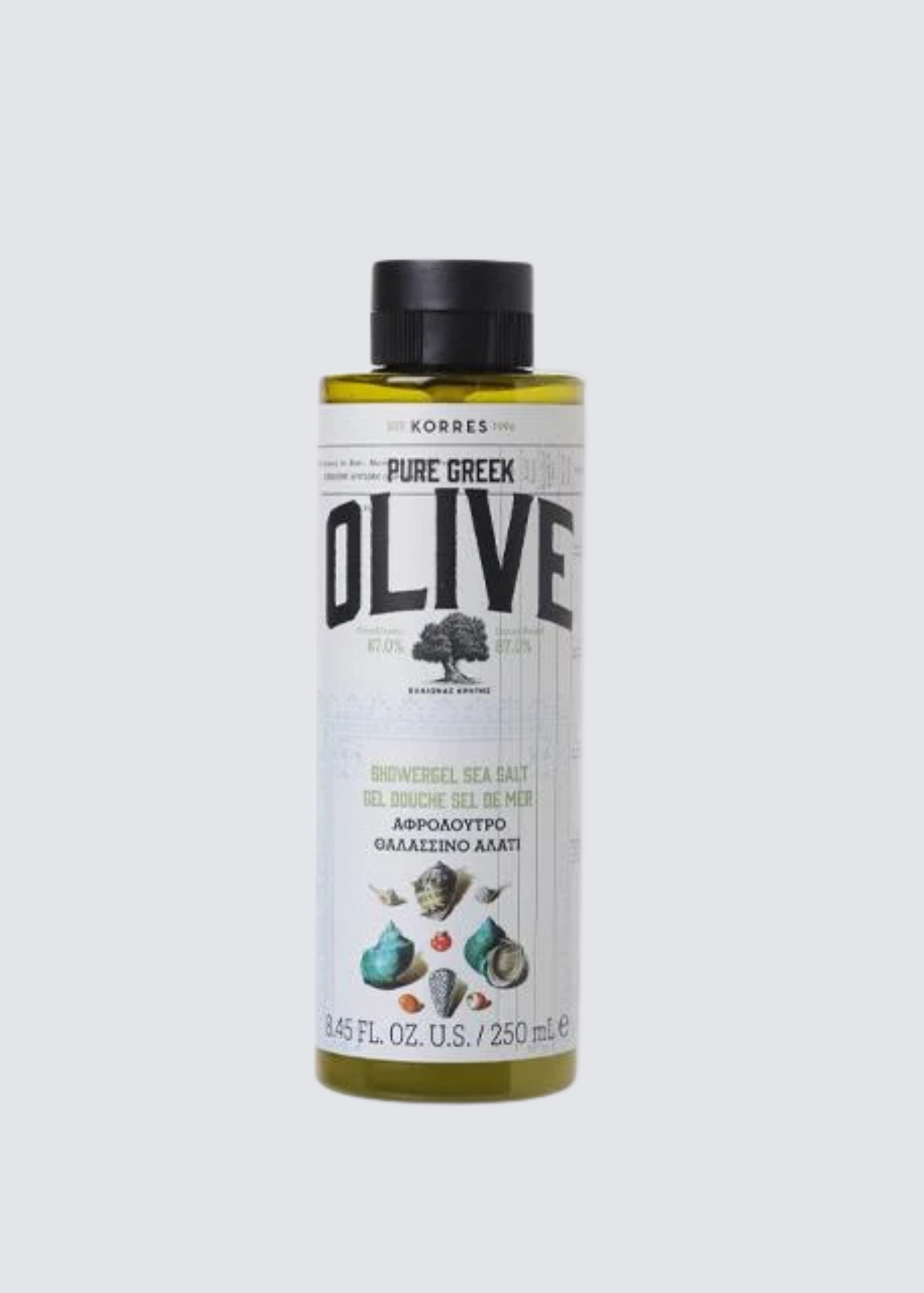 Olive Sea Salt, Alle Hauttypen, Duschgel