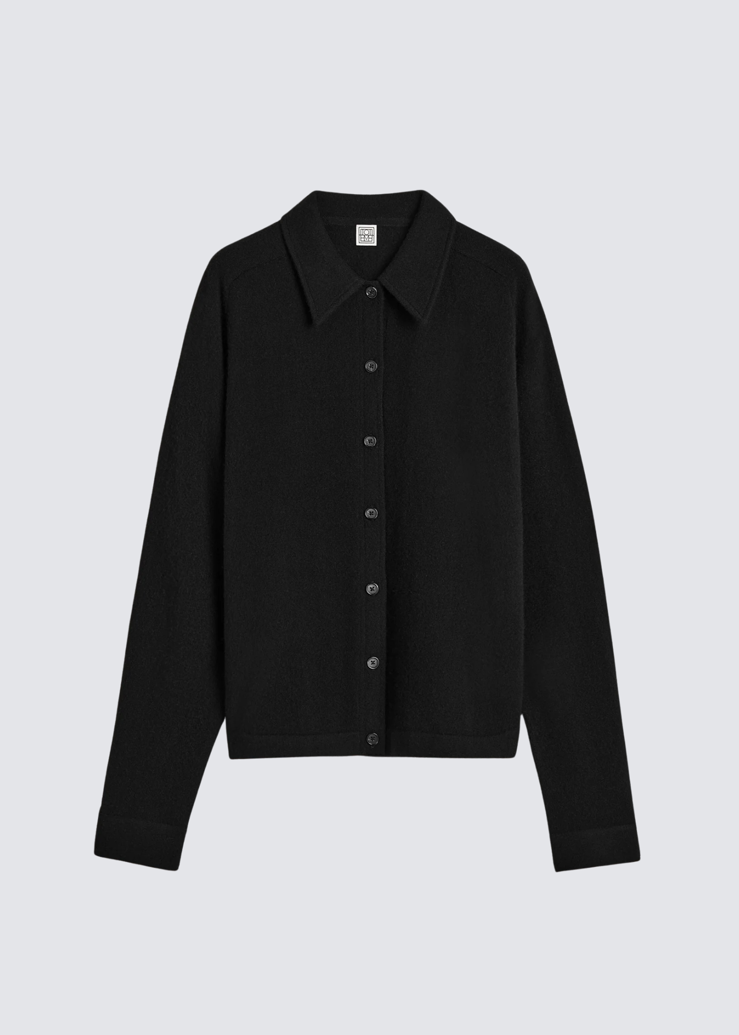 Raglan-Sleeve, Black, Cardigan