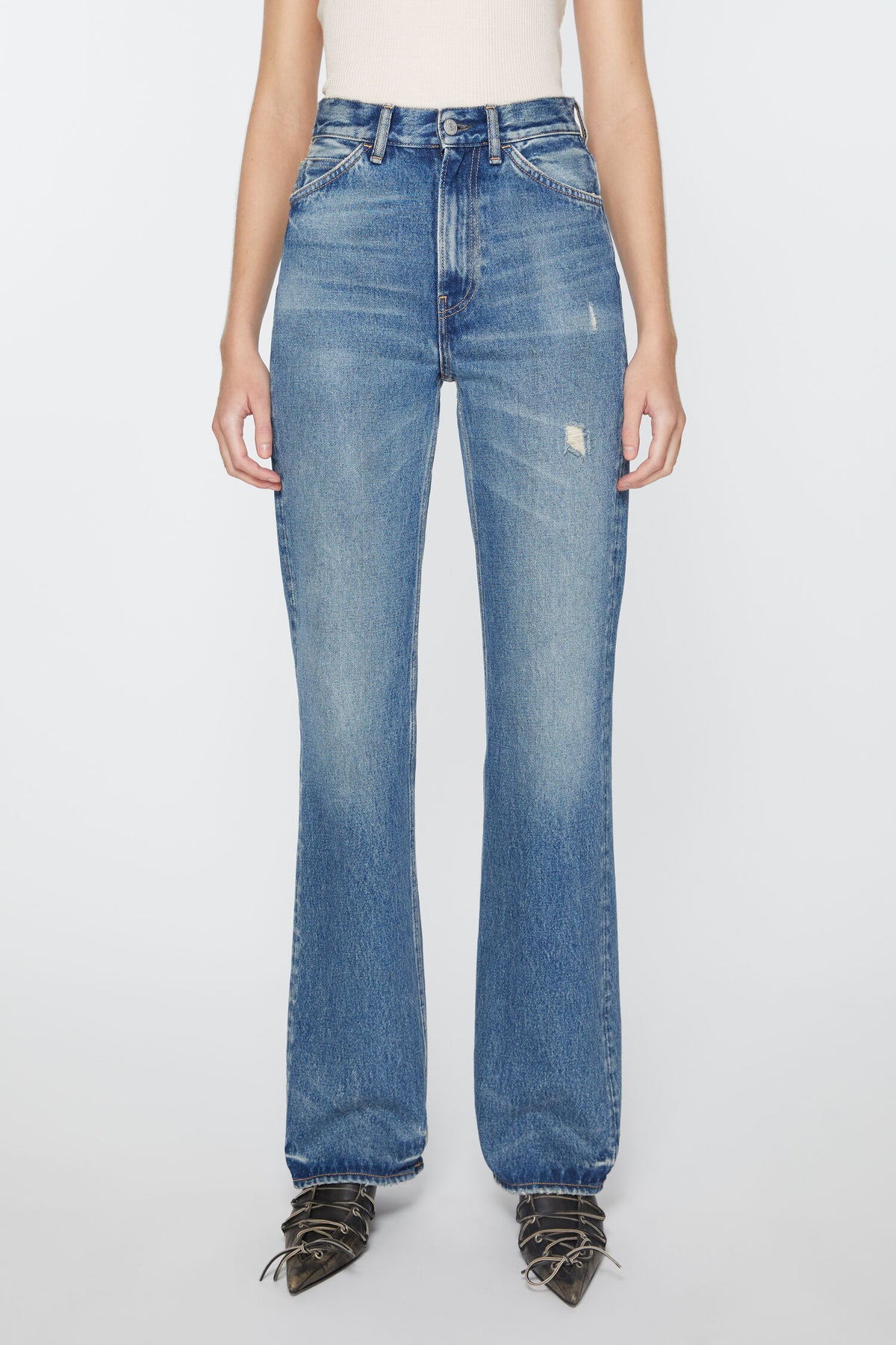 1997 Vintage, Mid Blue, Jeans - Lindner Fashion