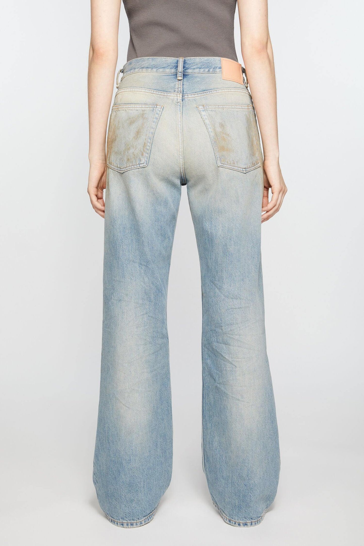2021F Loose Fit, Mid Blue, Jeans - Lindner Fashion