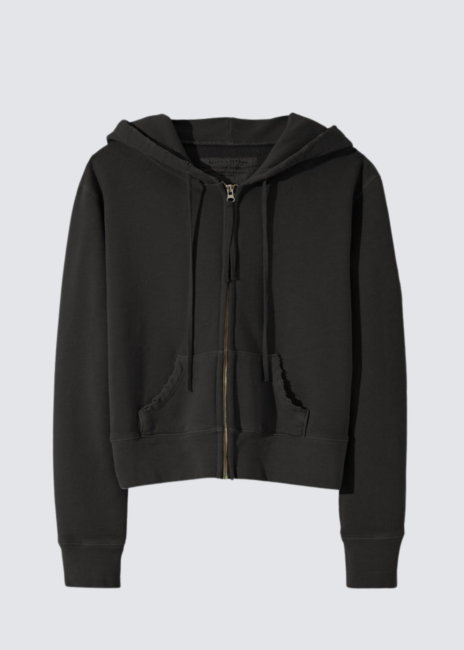 Callie, Washed Black, Hoodie