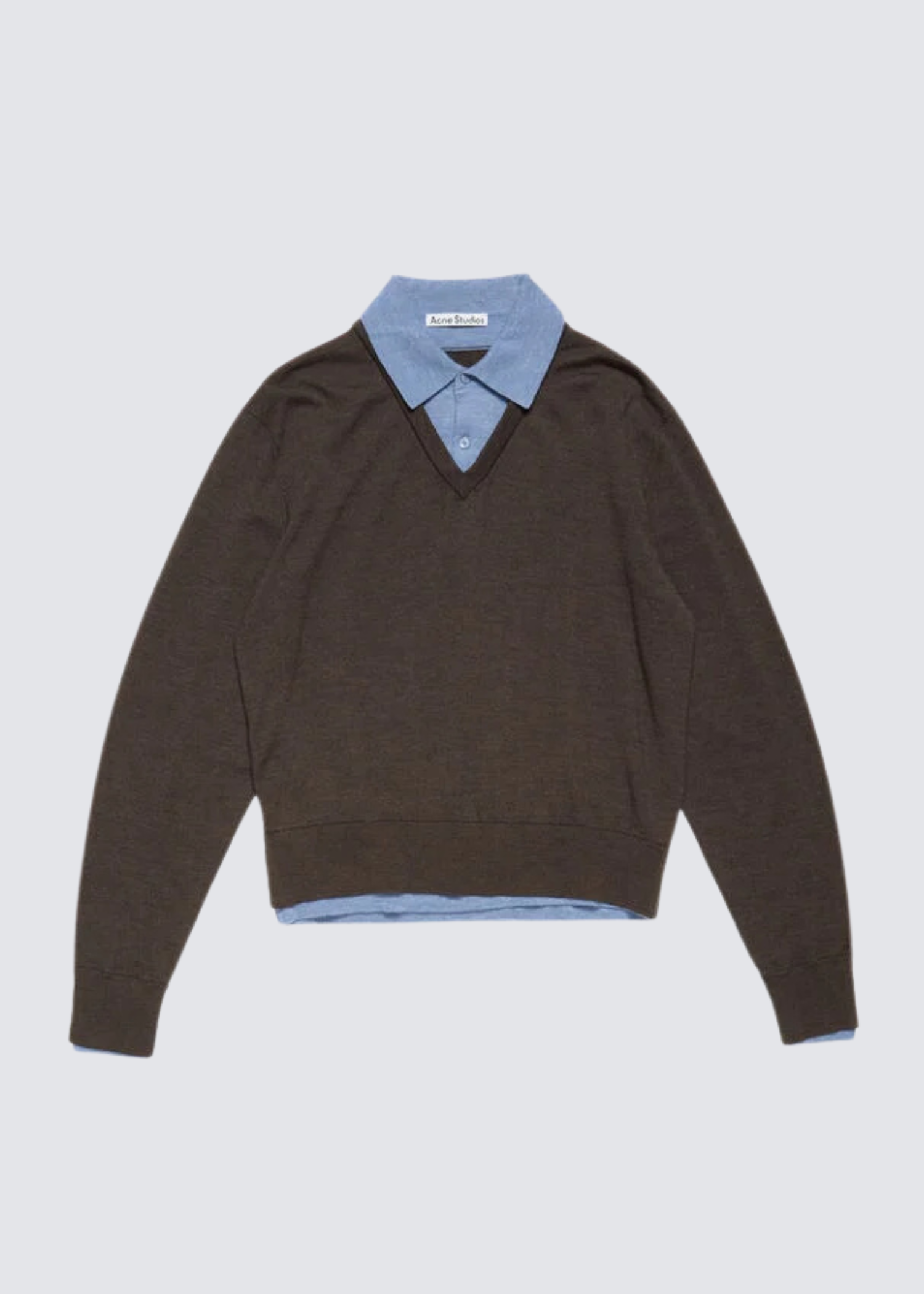 Face, mandarin, cardigan 