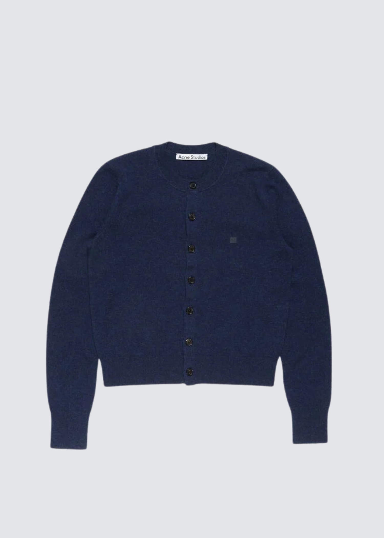 Face, Navy Melange, Cardigan