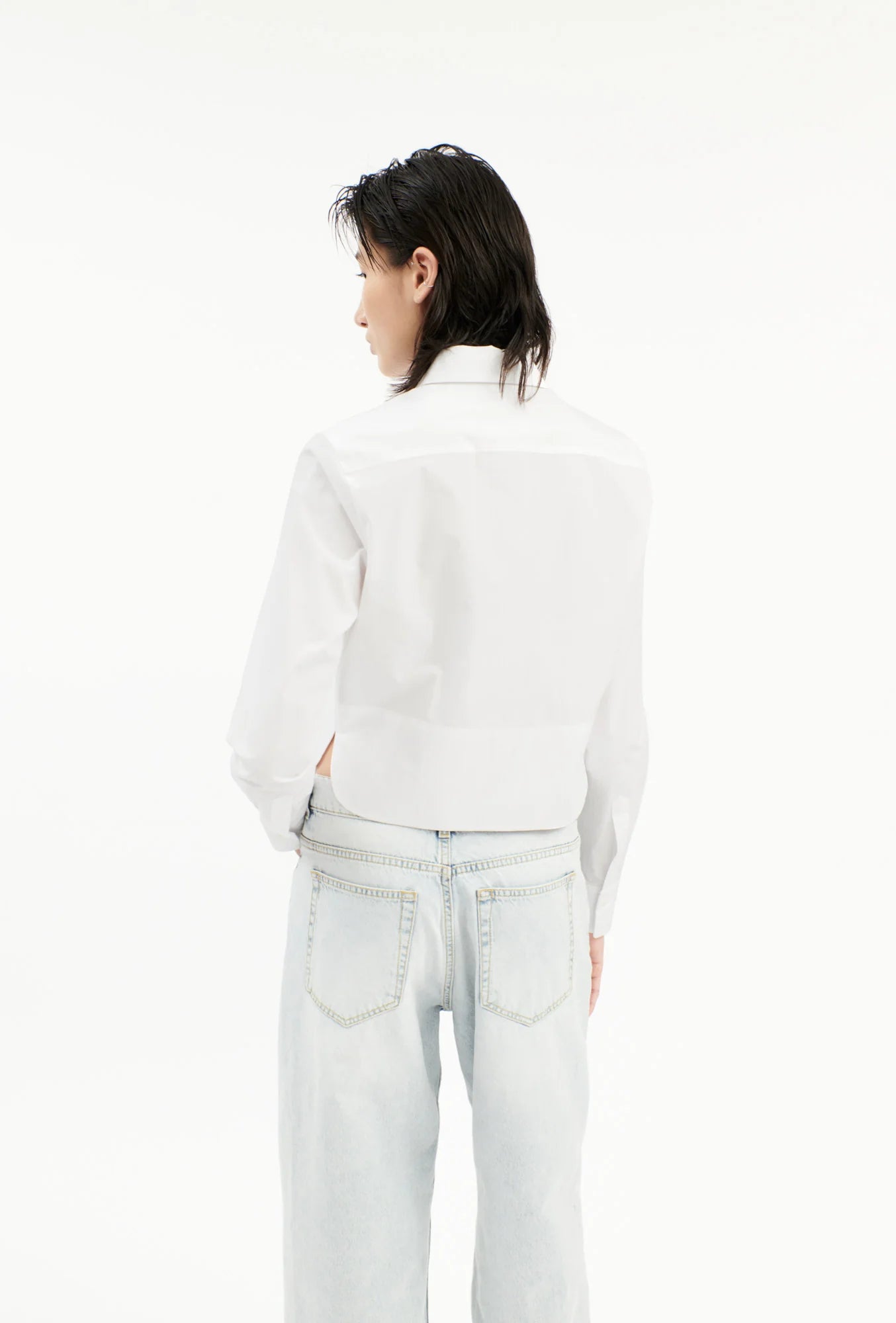 Poplin, White, Hemd