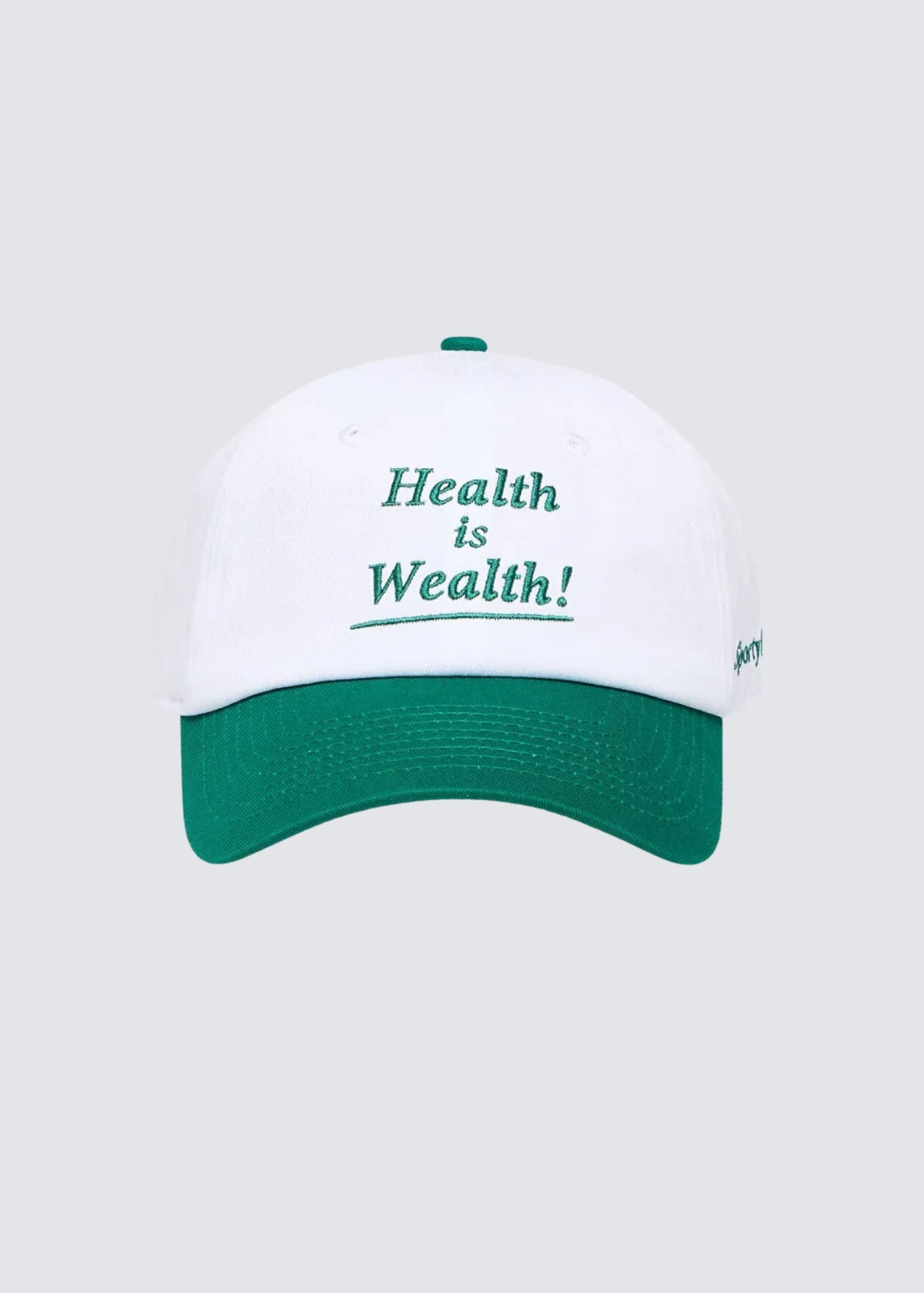 Health & Wellness Club, White/Alpine, Cap