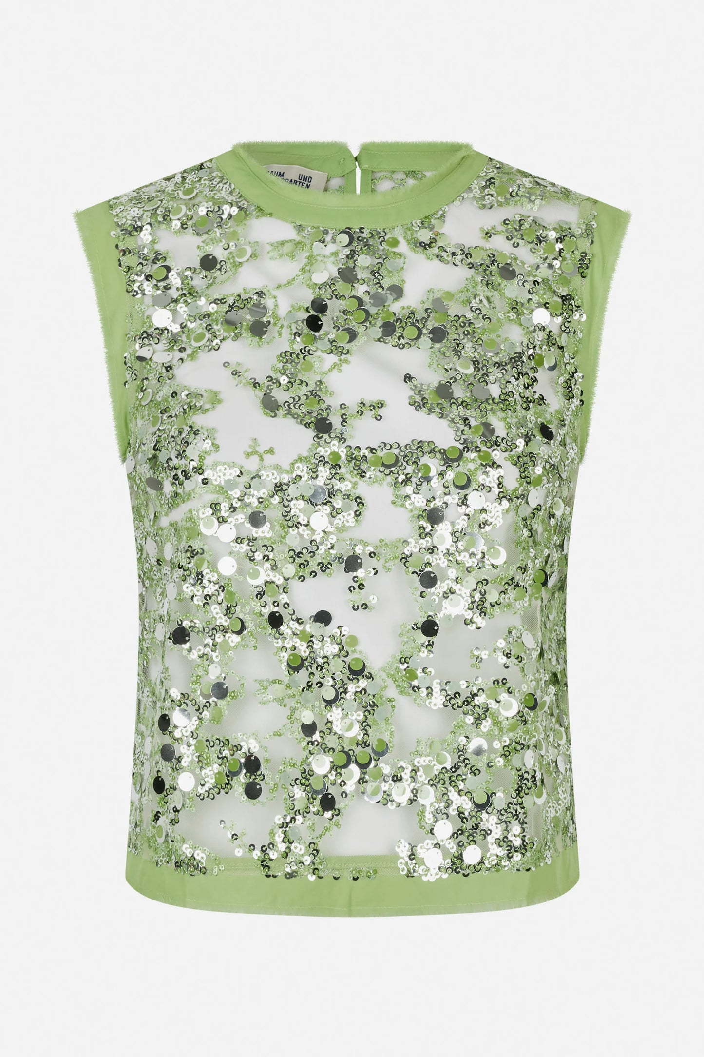 Manira Top, Herbal Garden Sequins, Top