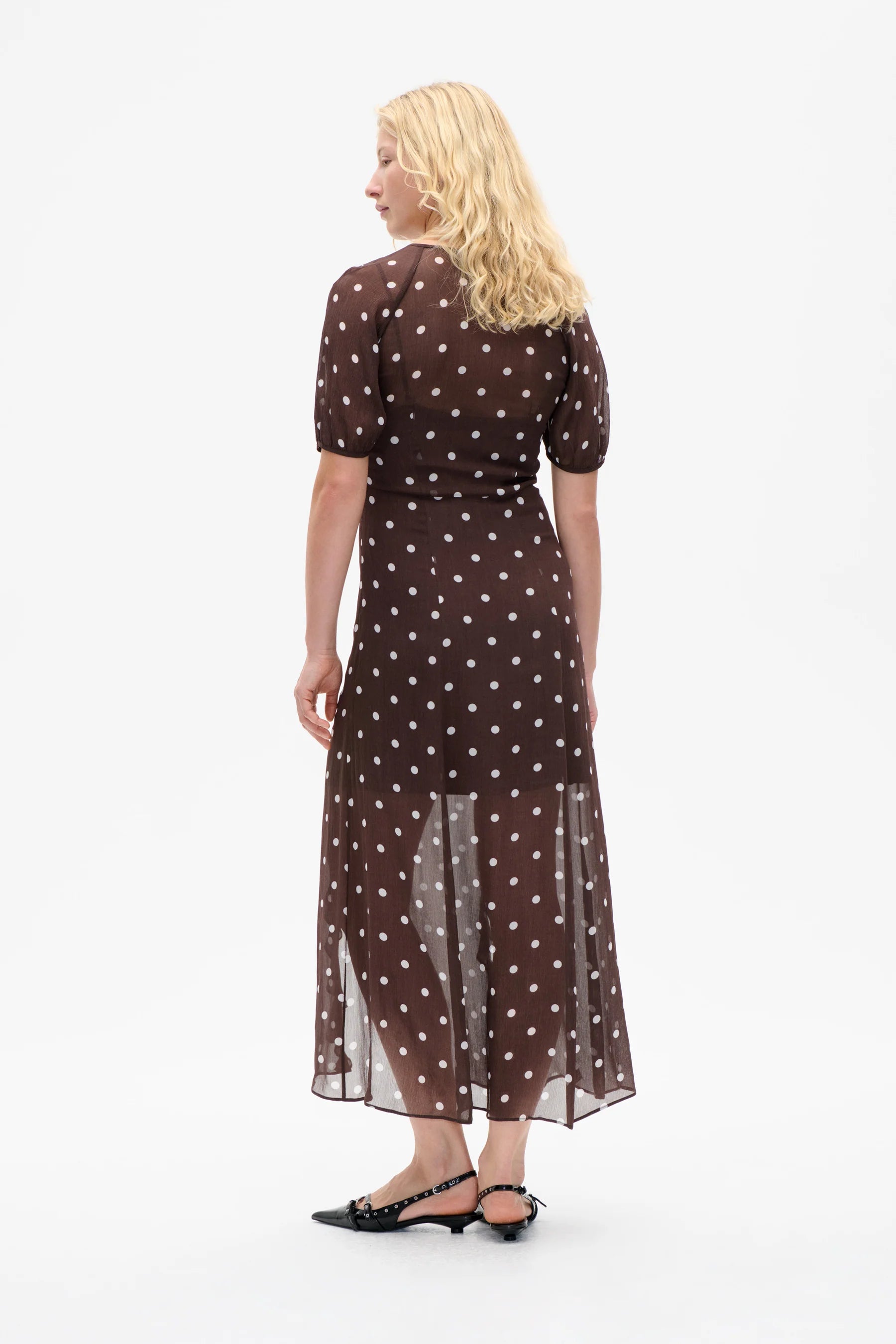 Alara, Coffee Bean Dots, Kleid