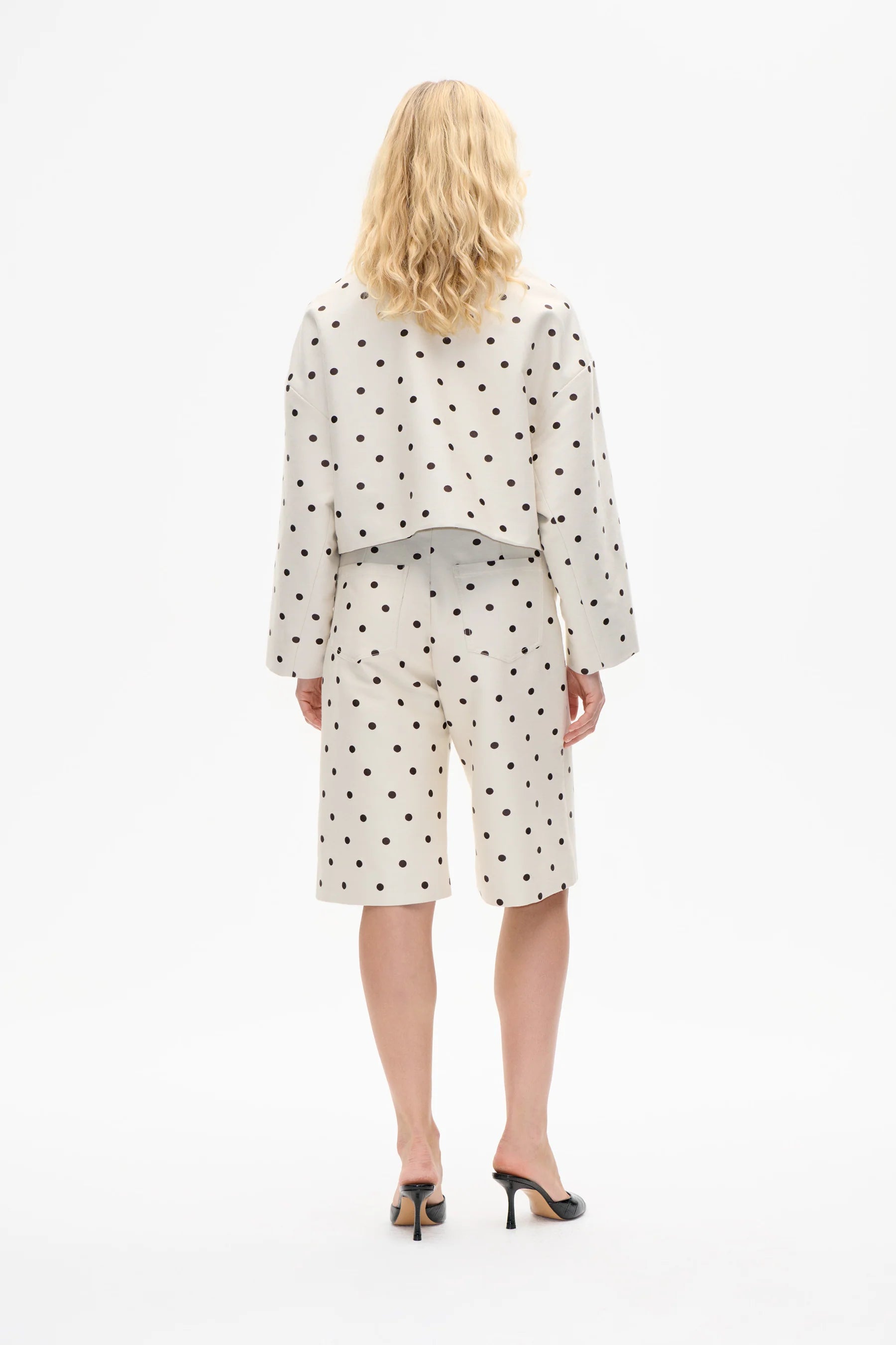 Bebeth, Egret Creme Dot, Jacke