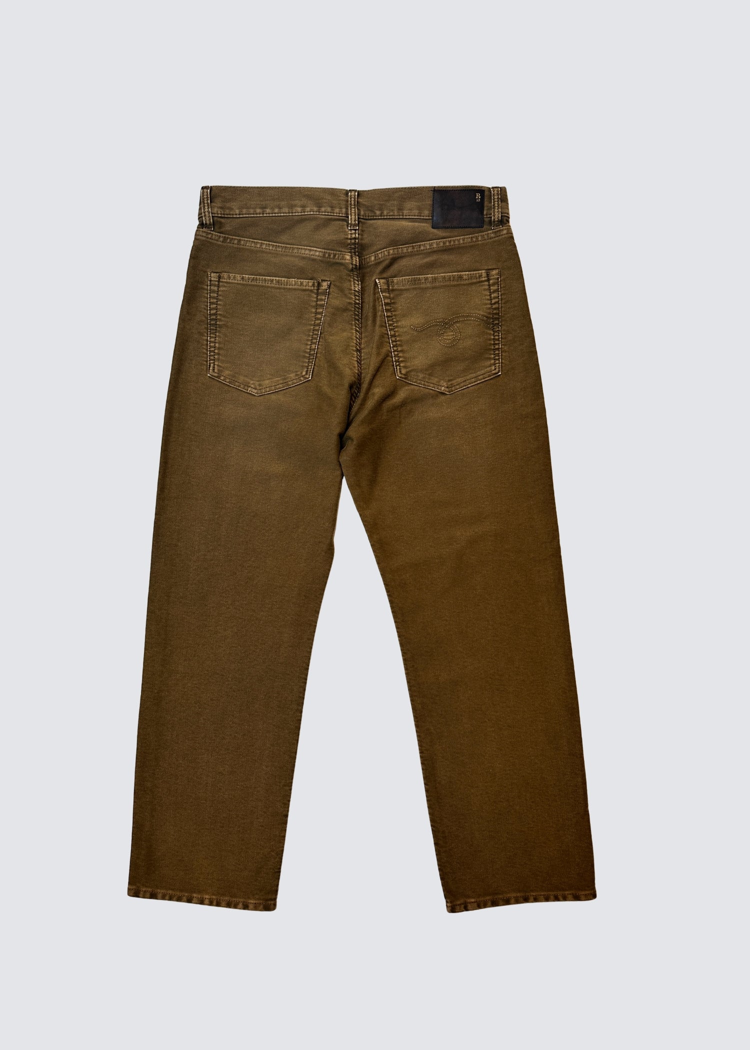 Boyfriend, Olive Dyed, Jeans