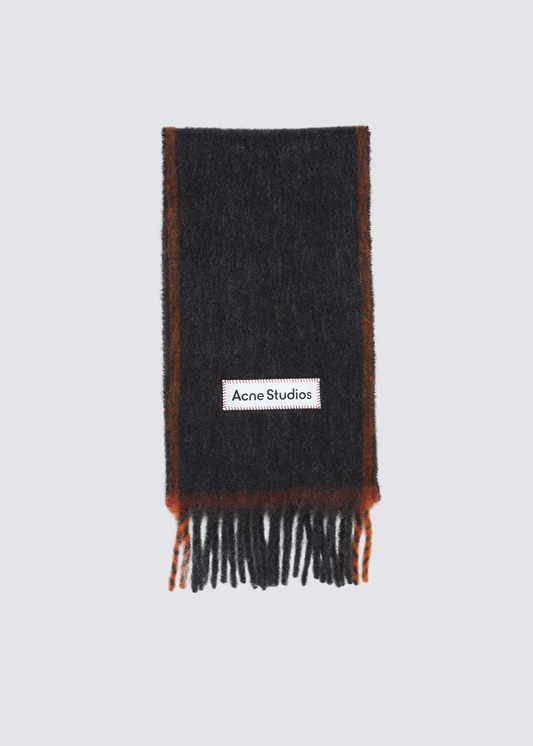 Woll-Mohair-Schal, Black, Scarf