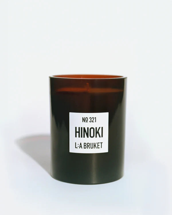 321 Scented Candle, Hinoki, 260g - Lindner Fashion