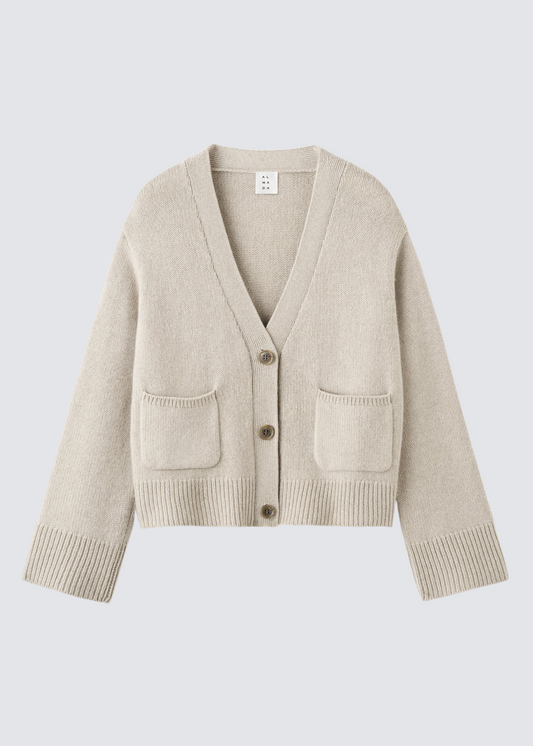 Beja, Taupe, Cardigan