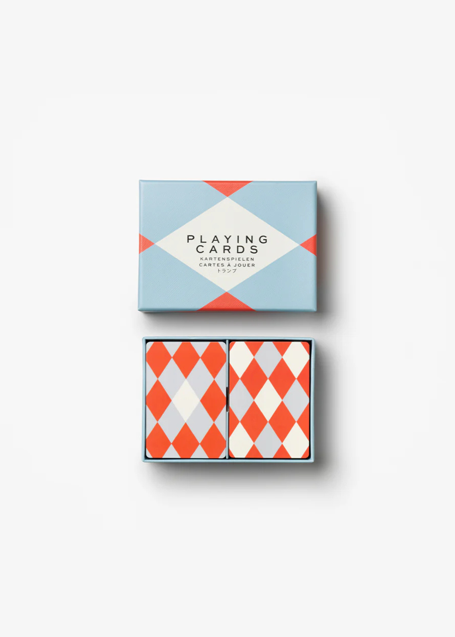 Double Play Cards, Blue Red, Spiel-Set