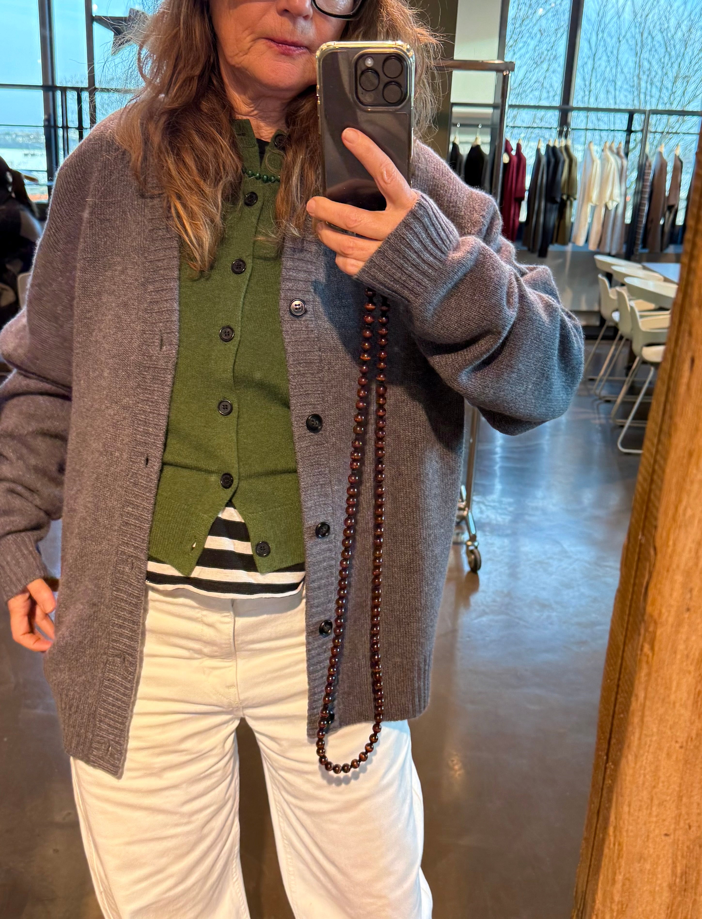 Lisa Yang, Fenris, Graphite, Strickjacke