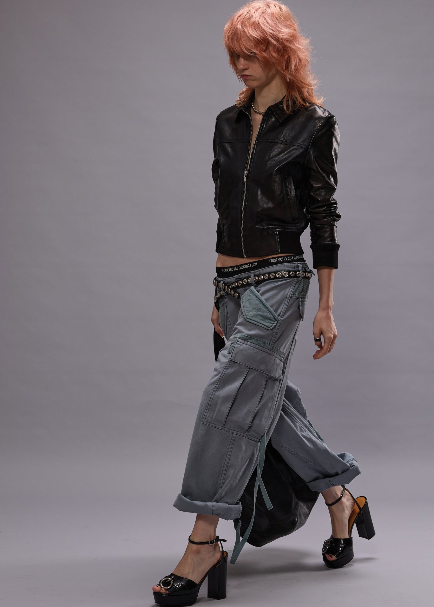 Berlin, Black, Lederjacke