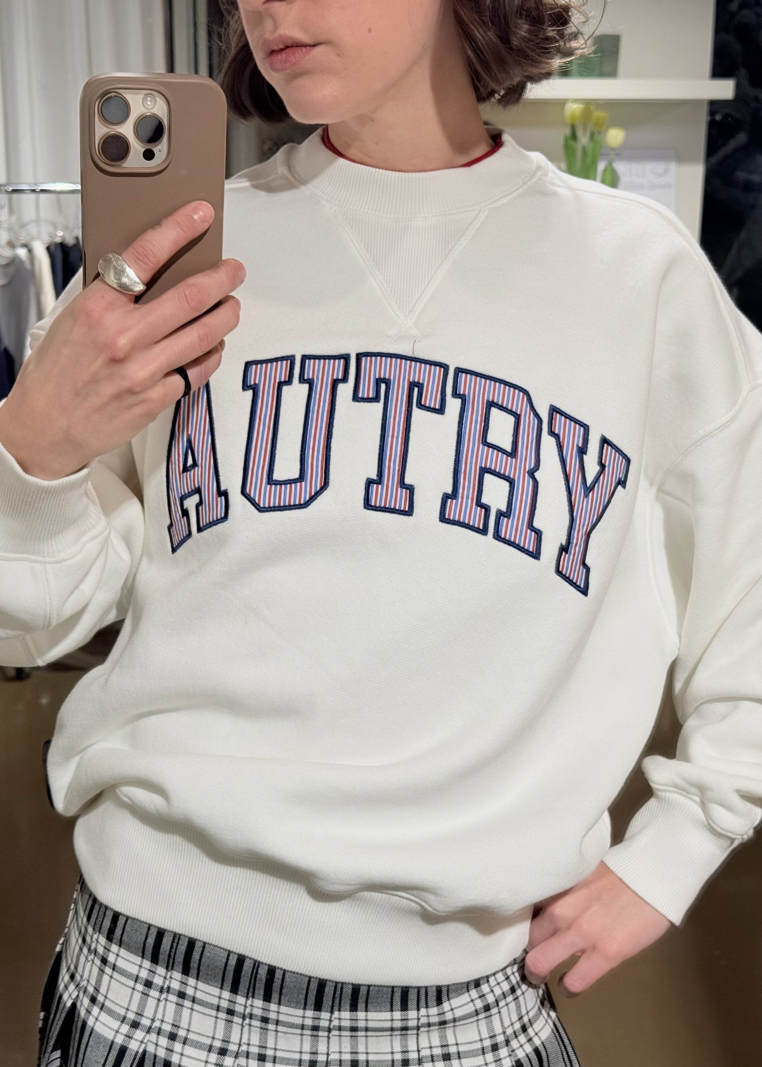 Jersey White, Sweatshirt