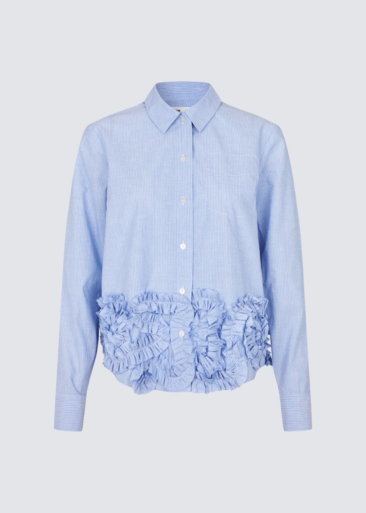 Mariel, Blue Heron Stripe, Bluse