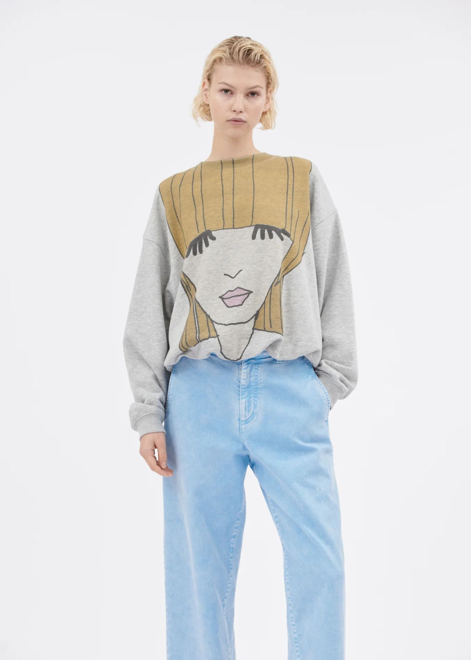 Organic Single Jersey, Green Gold, Sweatshirt