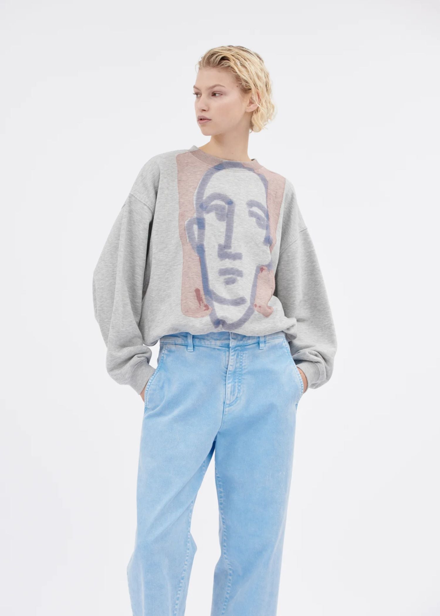 Organic Single Jersey, Rouge, Sweatshirt