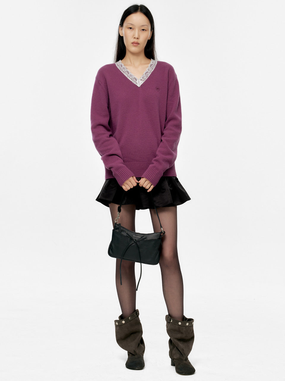 Soft Pochette, Black, Tasche