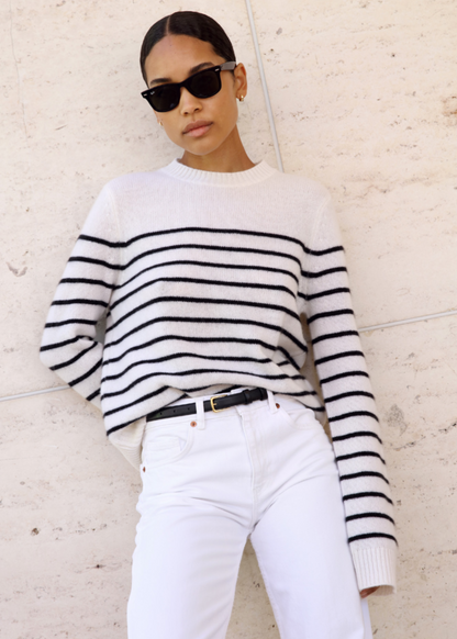 Rae, Stripe, Pullover