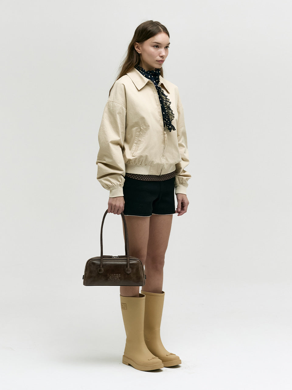 Soft Baguette, Washed Brown, Tasche