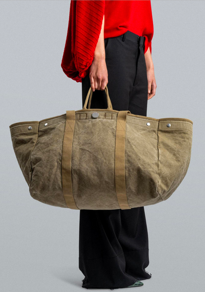 William Fan, Fan Bag L, Washed Khaki, Bag 