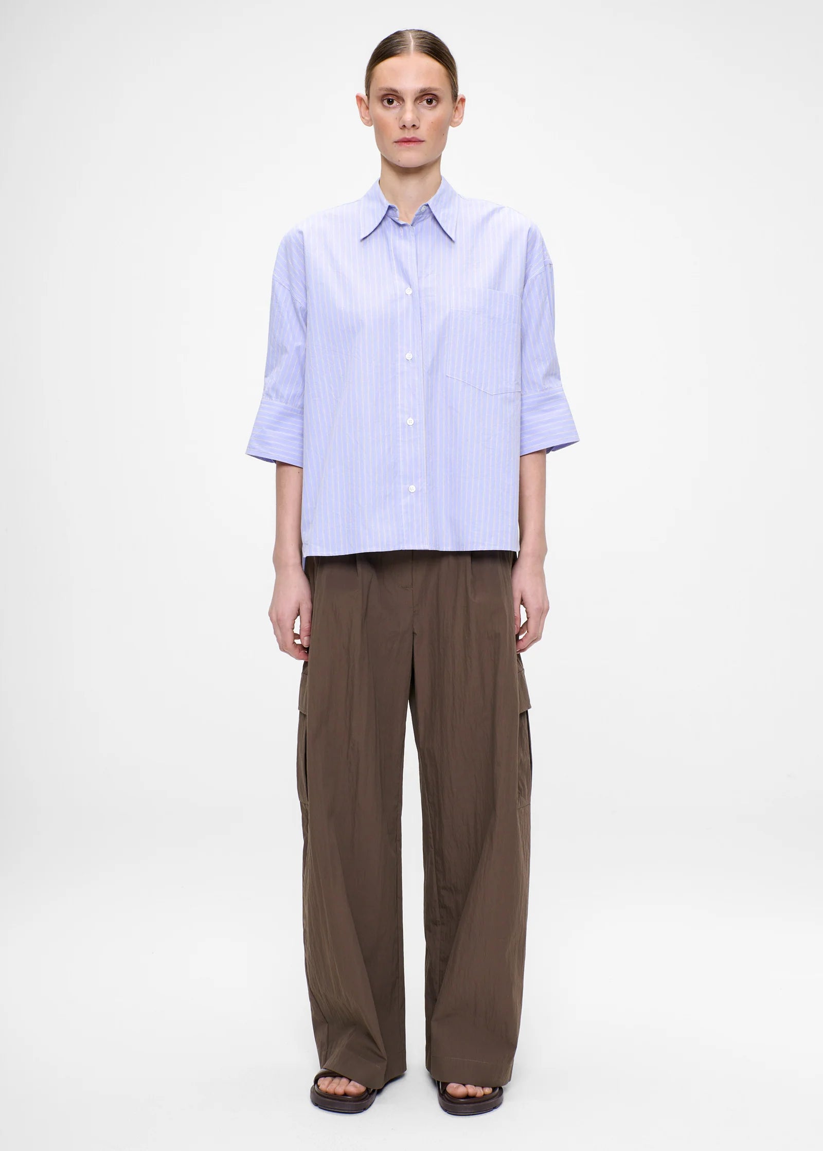 Cotton Stripe, Sweet Pea, Bluse