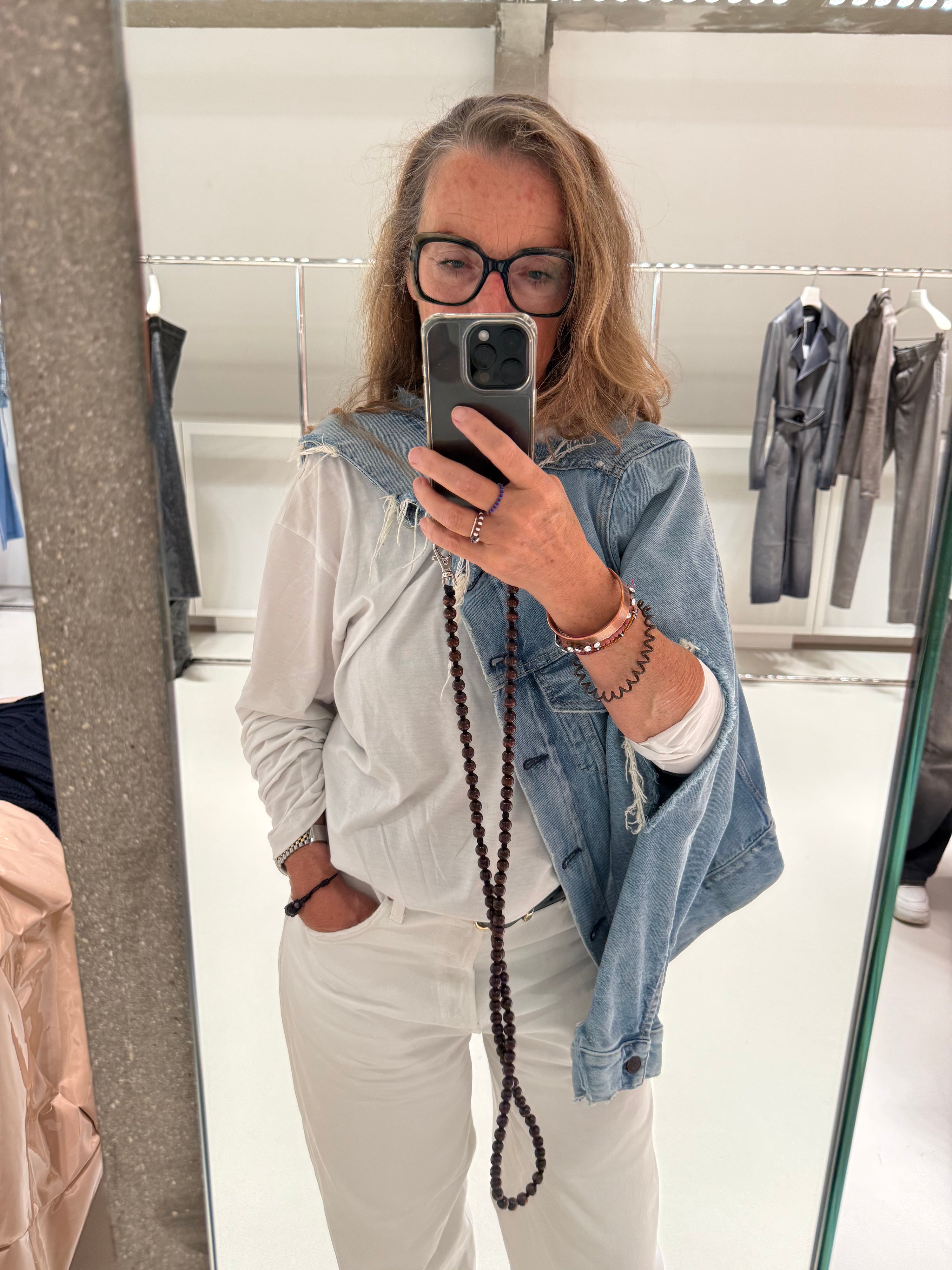 Padded Denim Jacket, Light Blue, denim jacket 