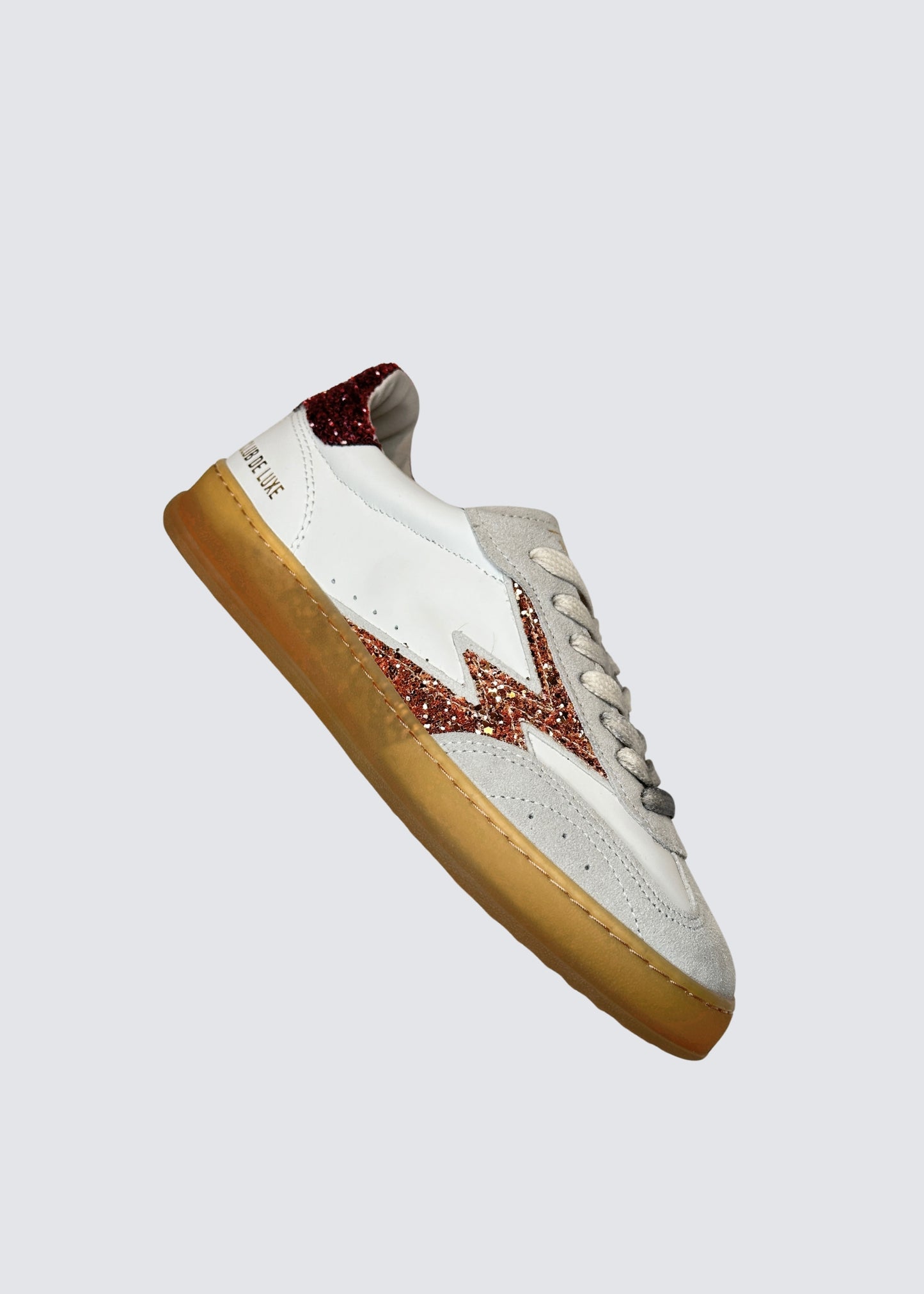 Moa Concept, White/Glitter, Sneaker