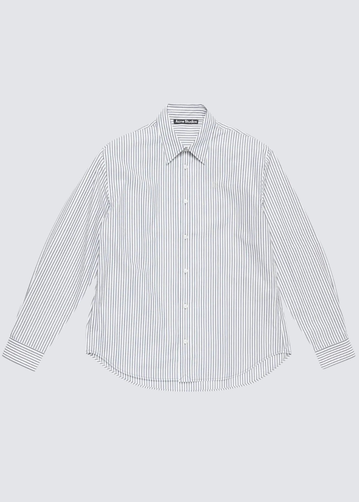 Acne Studios, Face Shirt, Navy/White, Hemd