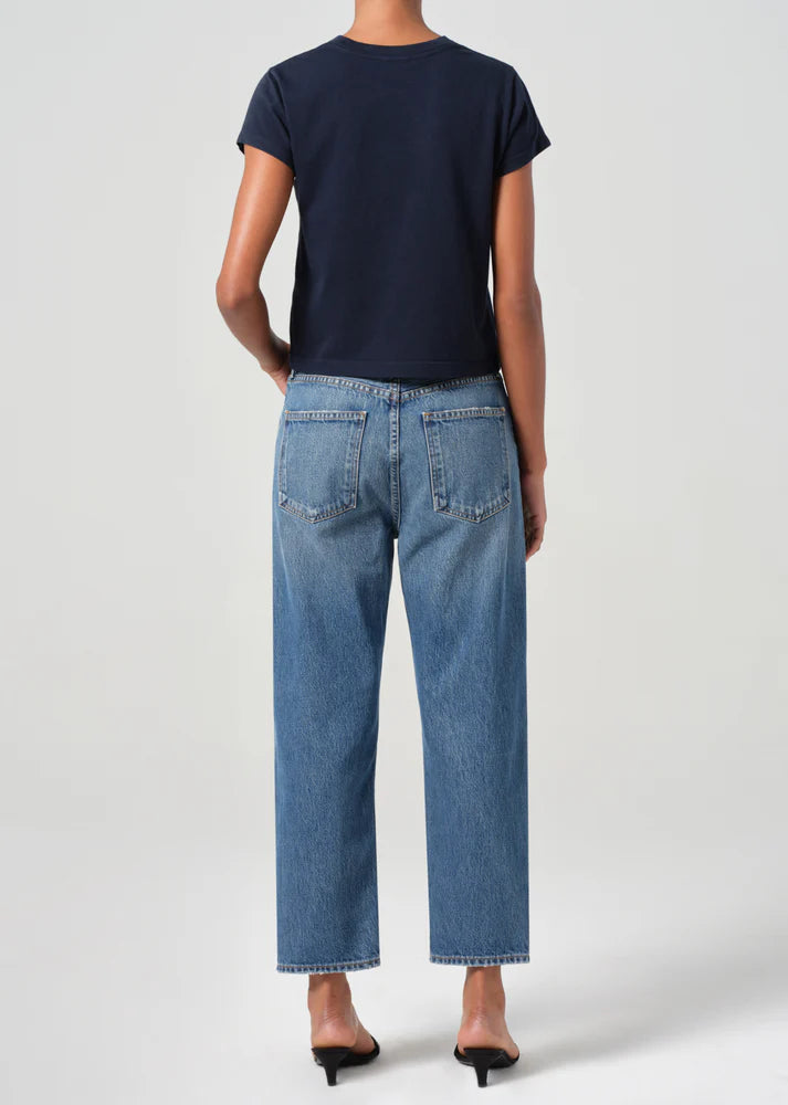 90's Crop, Mid Rise Straight, Essence, Jeans