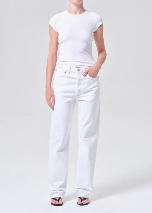 90's, Mid Rise Straight, Marshmallow, Jeans