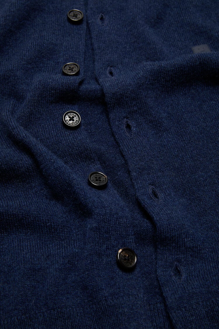 Face, Navy Melange, Cardigan