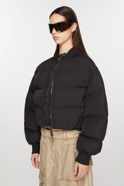 Bomber Puffer, Washed Black, Jacke