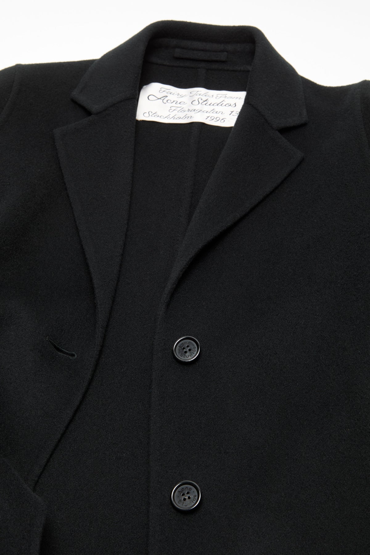 Acne Studios, Black, Mantel
