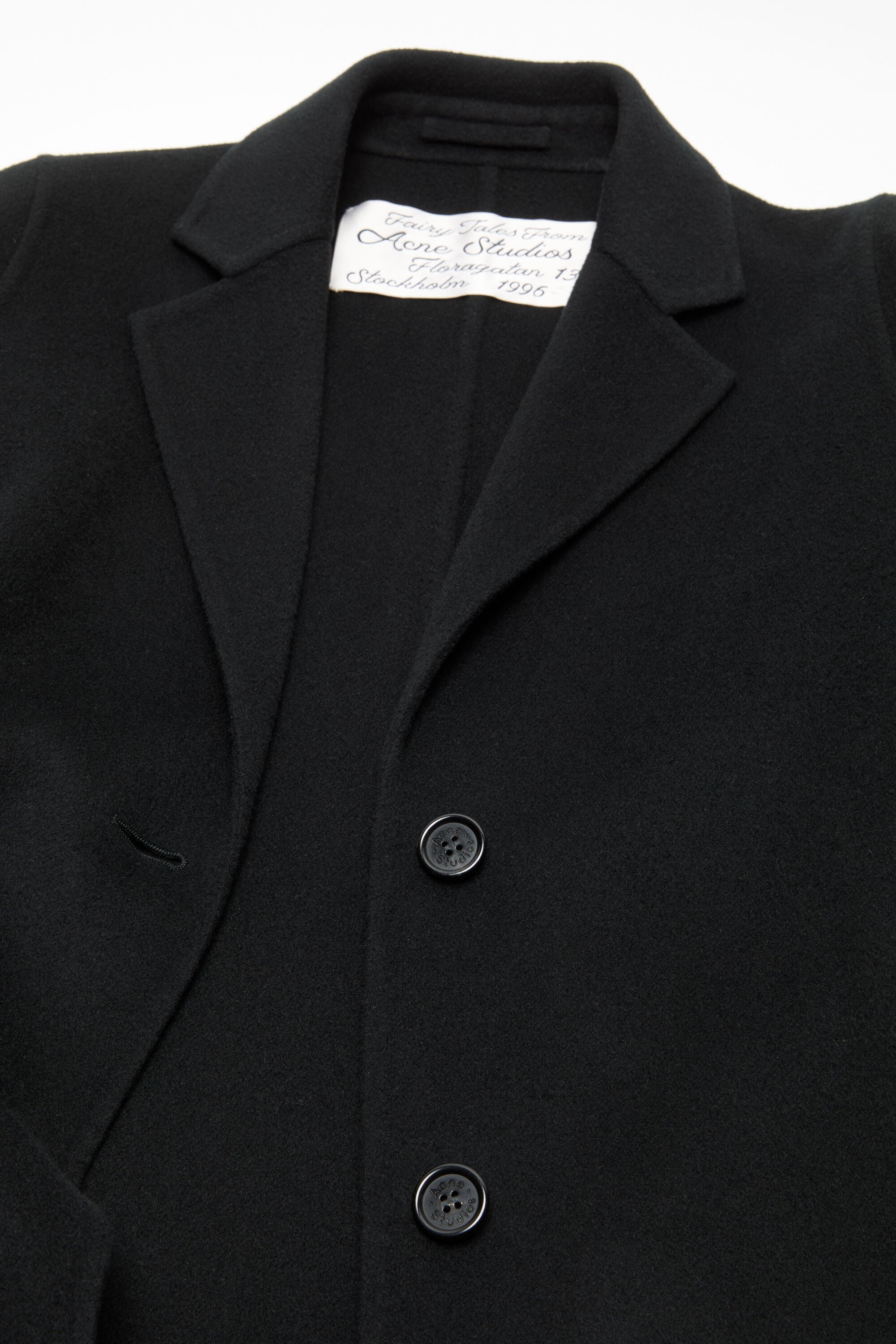 Acne Studios, Black, Mantel