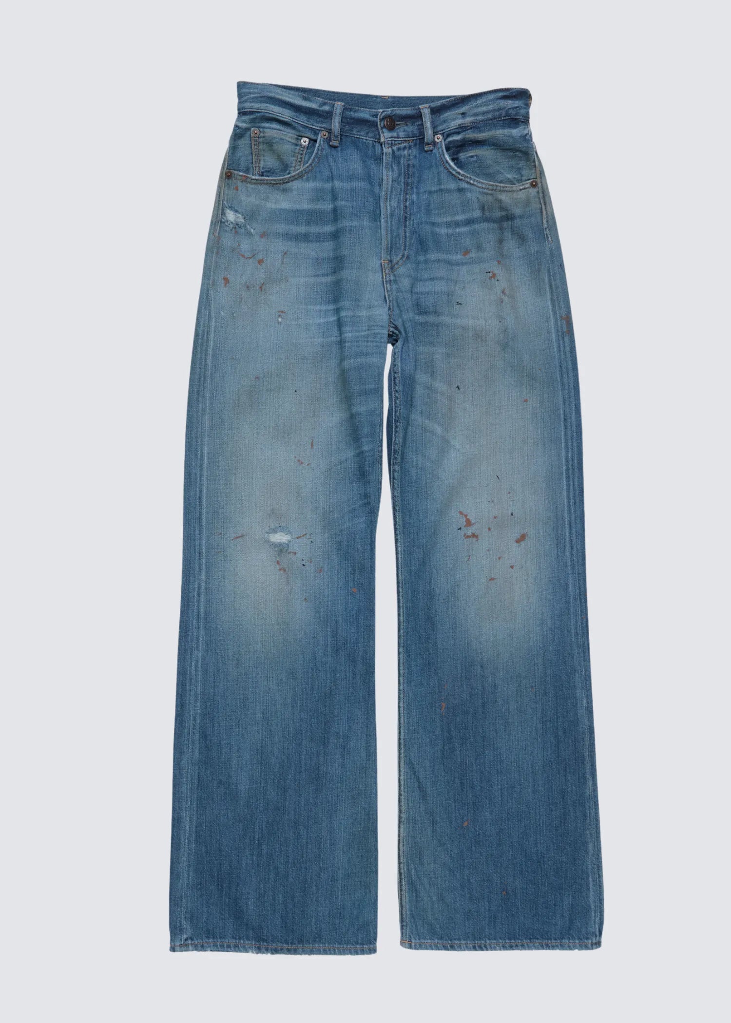Acne Studios, 2021F Trafalgar, Mid Blue, Jeans