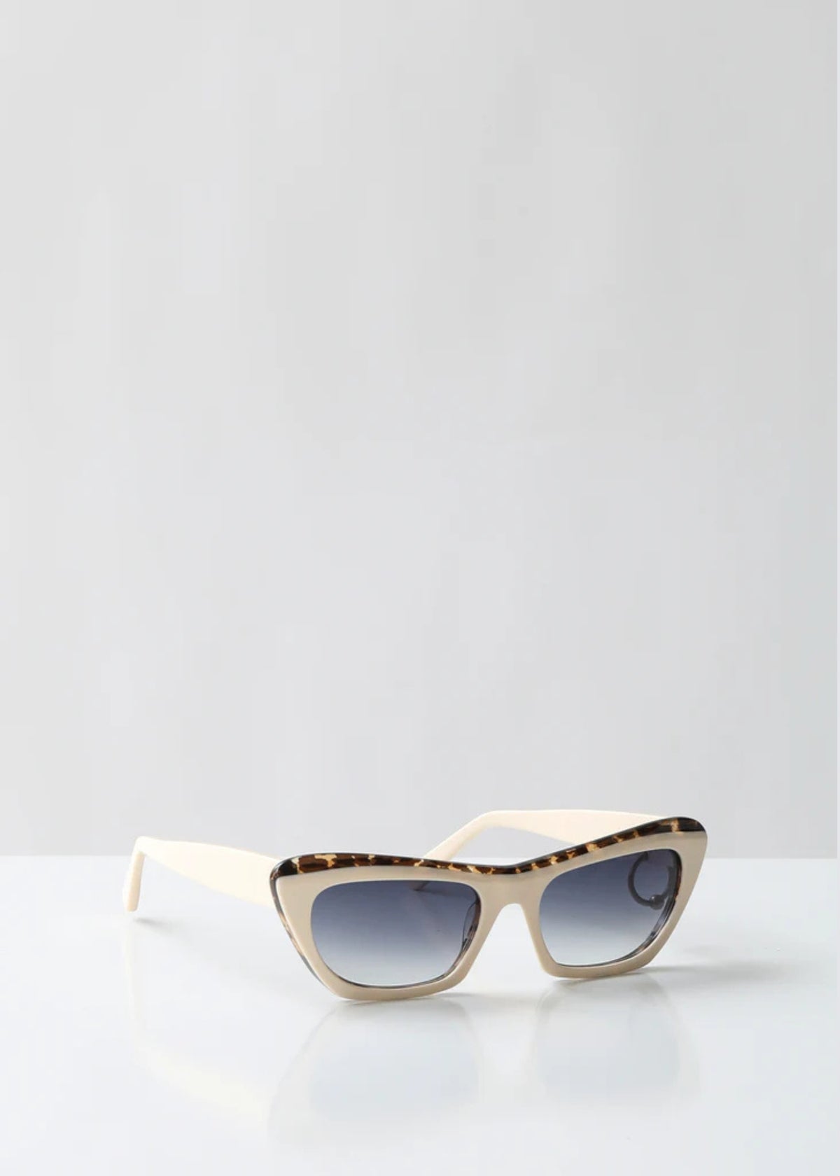 Acne Studios, Azalt, Ivory / Leopard, Sonnenbrille