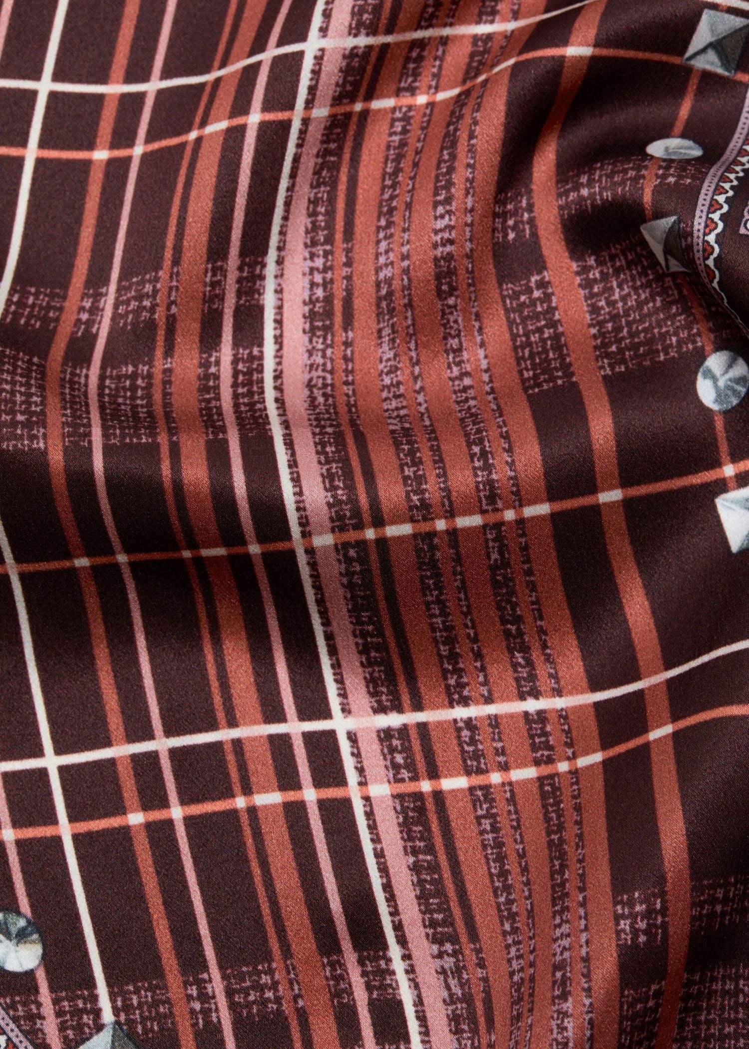 Acne Studios, Burgundy Brown, Tuch