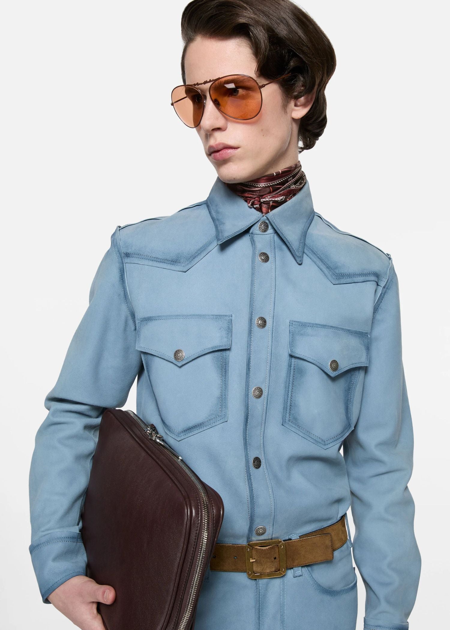Acne Studios, Burgundy Brown, Tuch