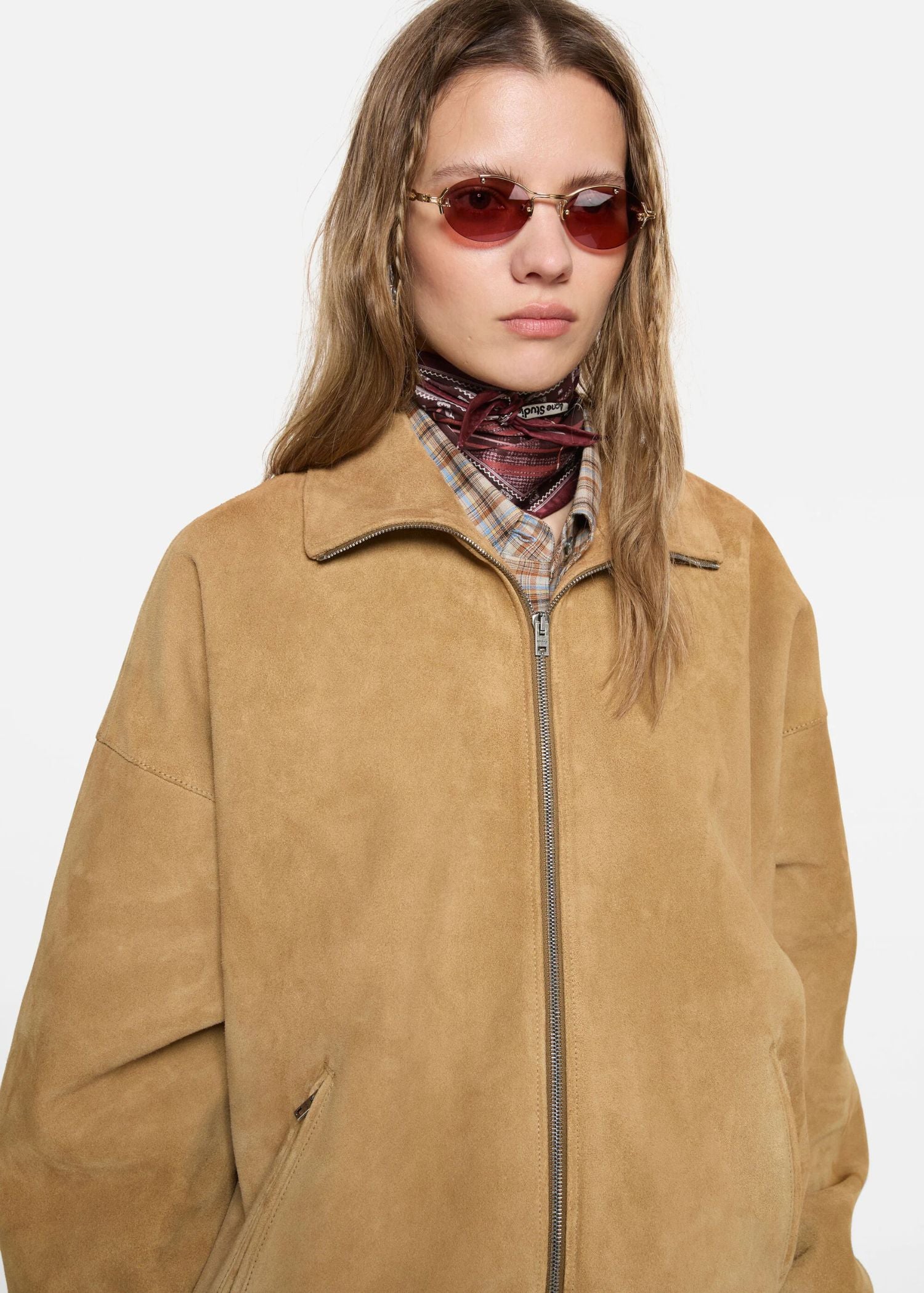 Acne Studios, Burgundy Brown, Tuch